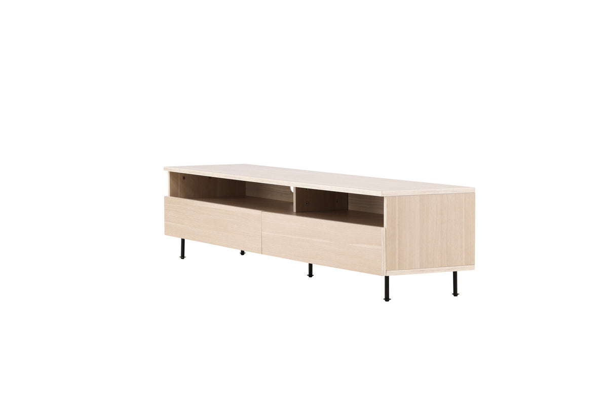 Navarra TV Sideboard in Schwarz/ Weisswäsche präsentiert im Onlineshop von KAQTU Design AG. TV-Möbel ist von Venture Home