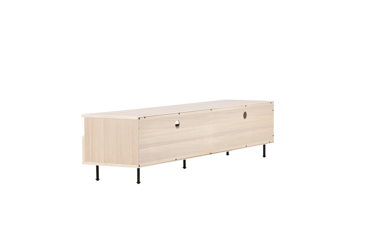 Navarra TV Sideboard in Schwarz/ Weisswäsche präsentiert im Onlineshop von KAQTU Design AG. TV-Möbel ist von Venture Home