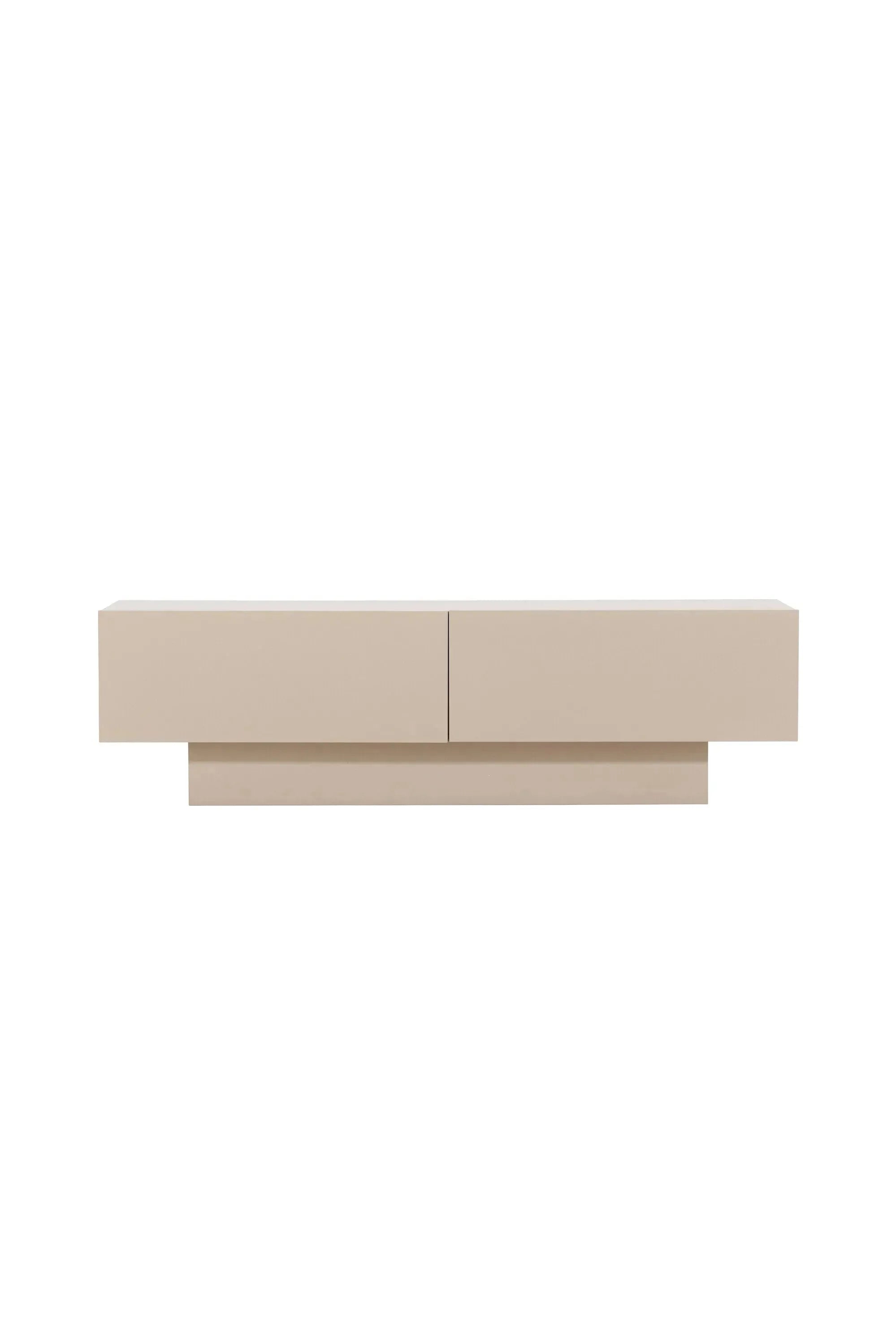 Elegantes Cuenca TV-Sideboard: Moderne Aufbewahrung, versteckte Fächer, stilvolle Deko für gemütliche Wohnatmosphäre.