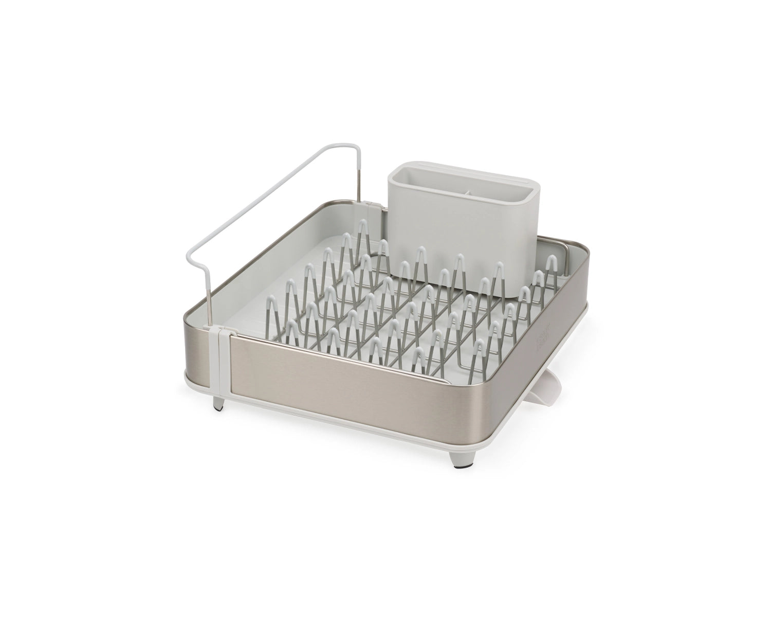Extend stainless steel dish drainer extendable