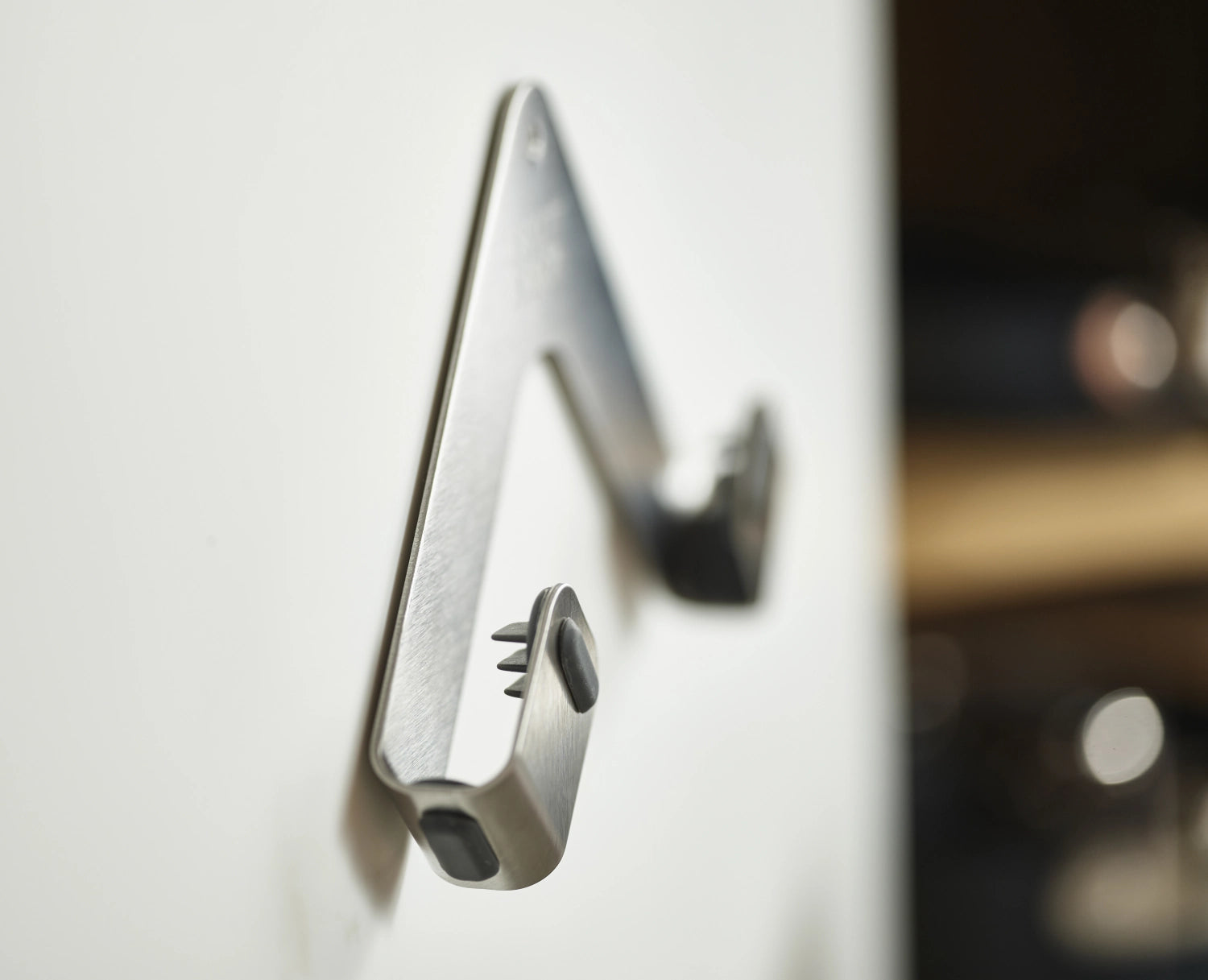 2er Space Pfannendeckelhalter Edelstahl