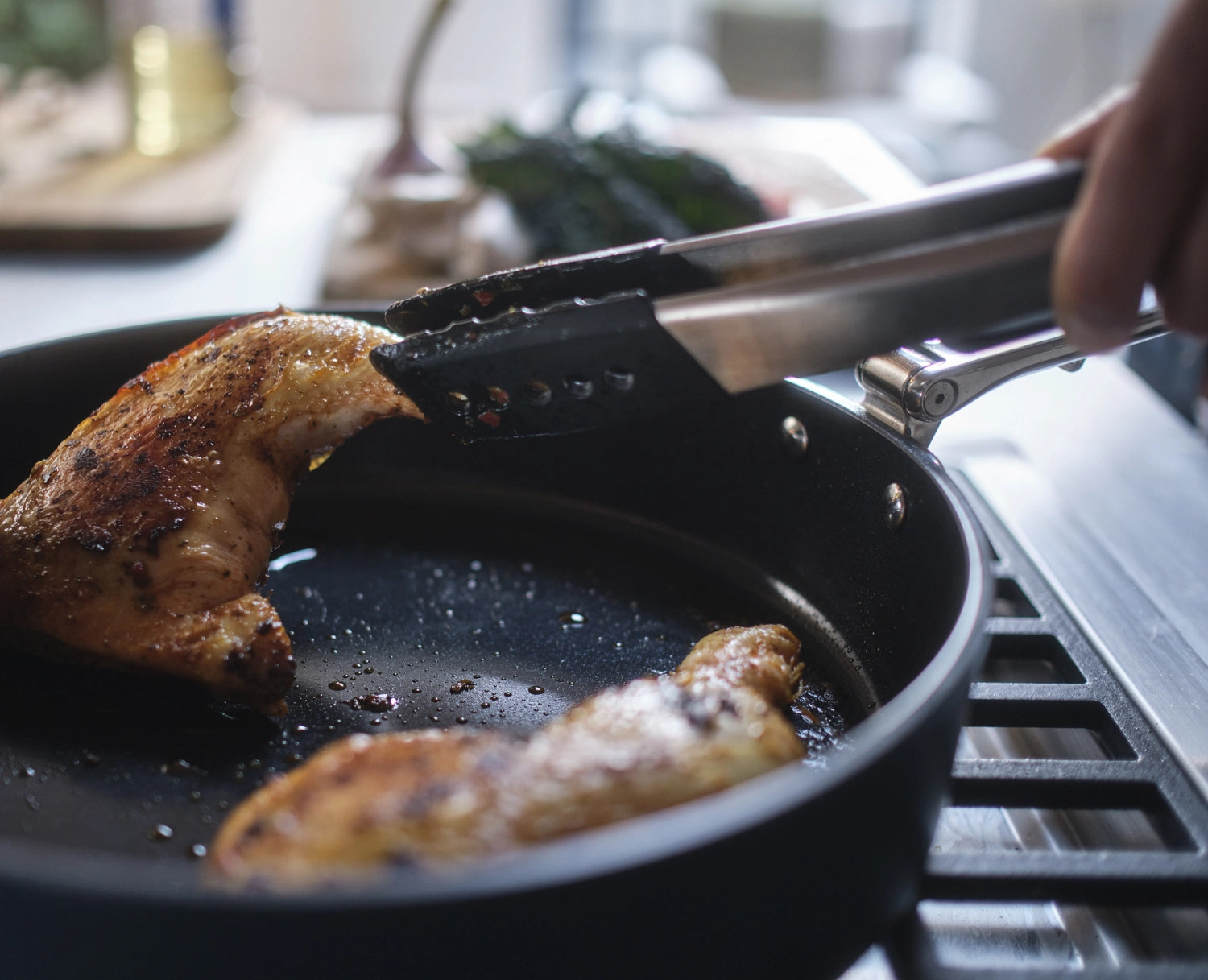 Space frying pan set 2 -piece. 24+28cm with protection