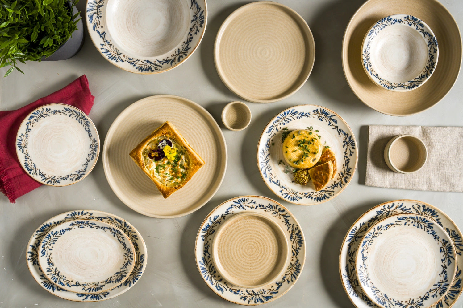 Grandma gourmet plate flat d27cm