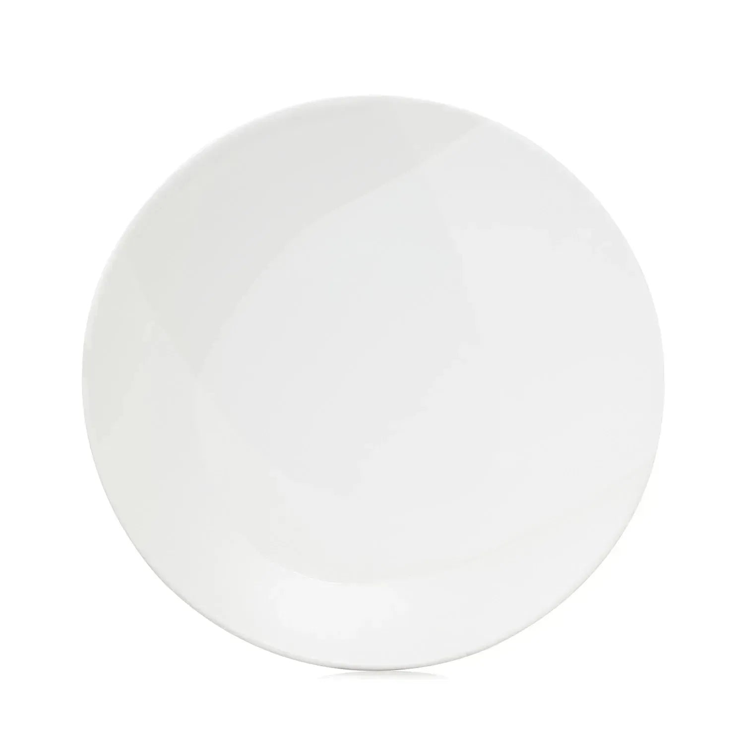 Confluence Teller flach D28cm kokos alabaster weiss in Weiss präsentiert im Onlineshop von KAQTU Design AG. Teller ist von Revol