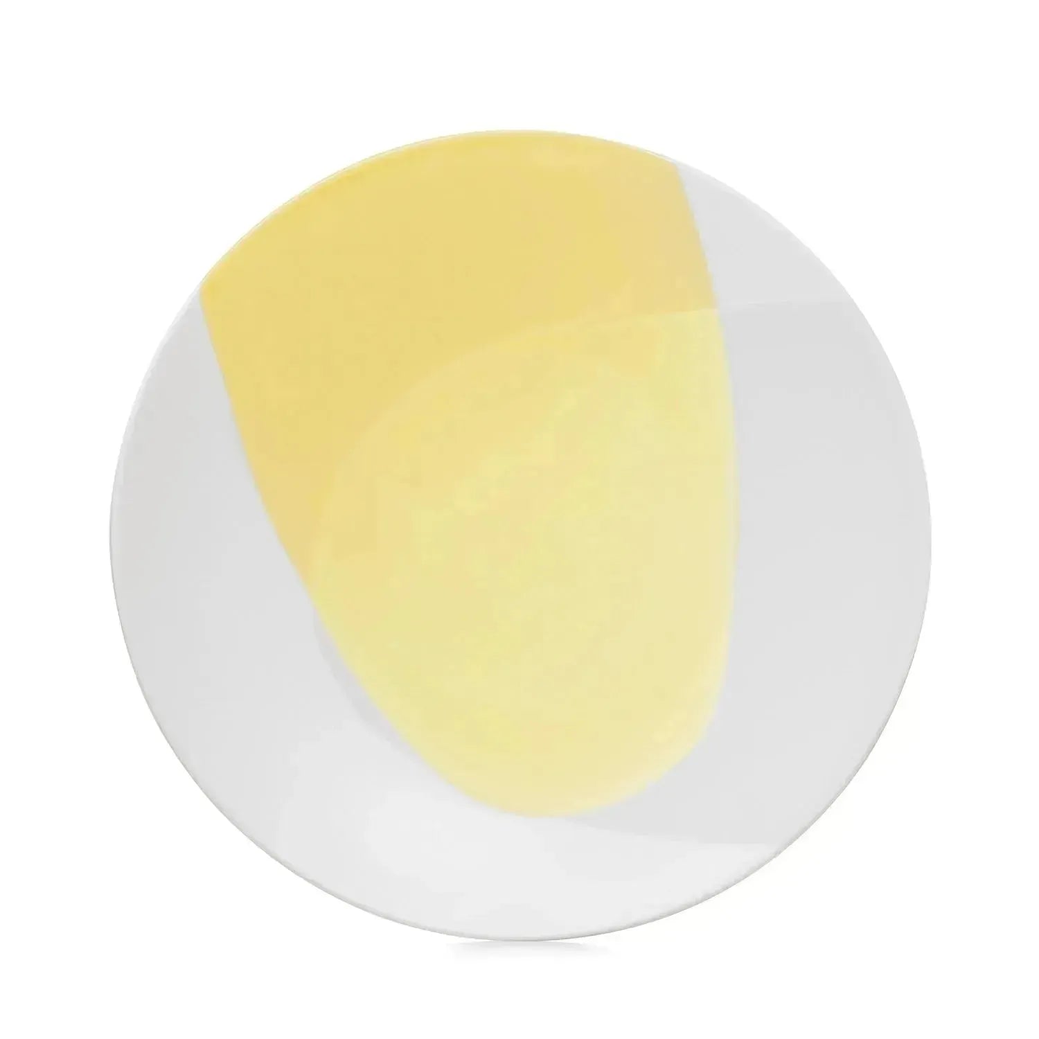 Confluence Dessertteller D21.5cm safran alabaster weiss in Gelb präsentiert im Onlineshop von KAQTU Design AG. Teller ist von Revol