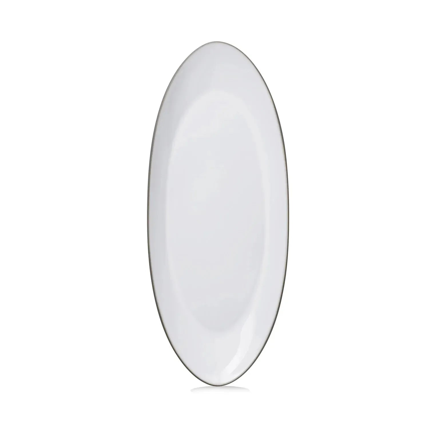 Equinoxe Teller l�nglich L36cm B16cm weiss cumulus in Weiss präsentiert im Onlineshop von KAQTU Design AG. Teller ist von Revol