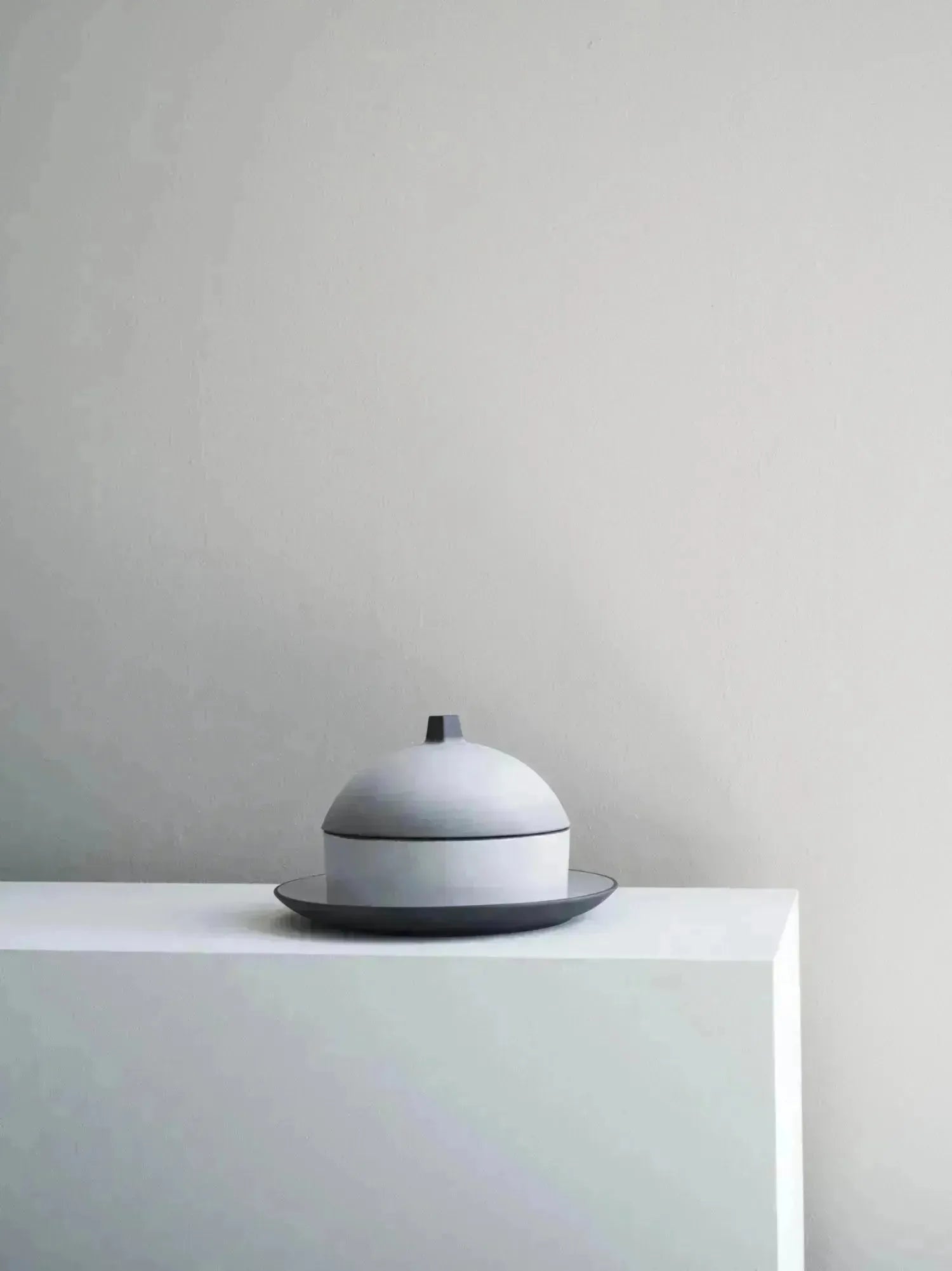 Revol Equinoxe Teller, 36x16cm, gusseisen-Optik. Ideal für edle Präsentationen und modernes Tischdesign.