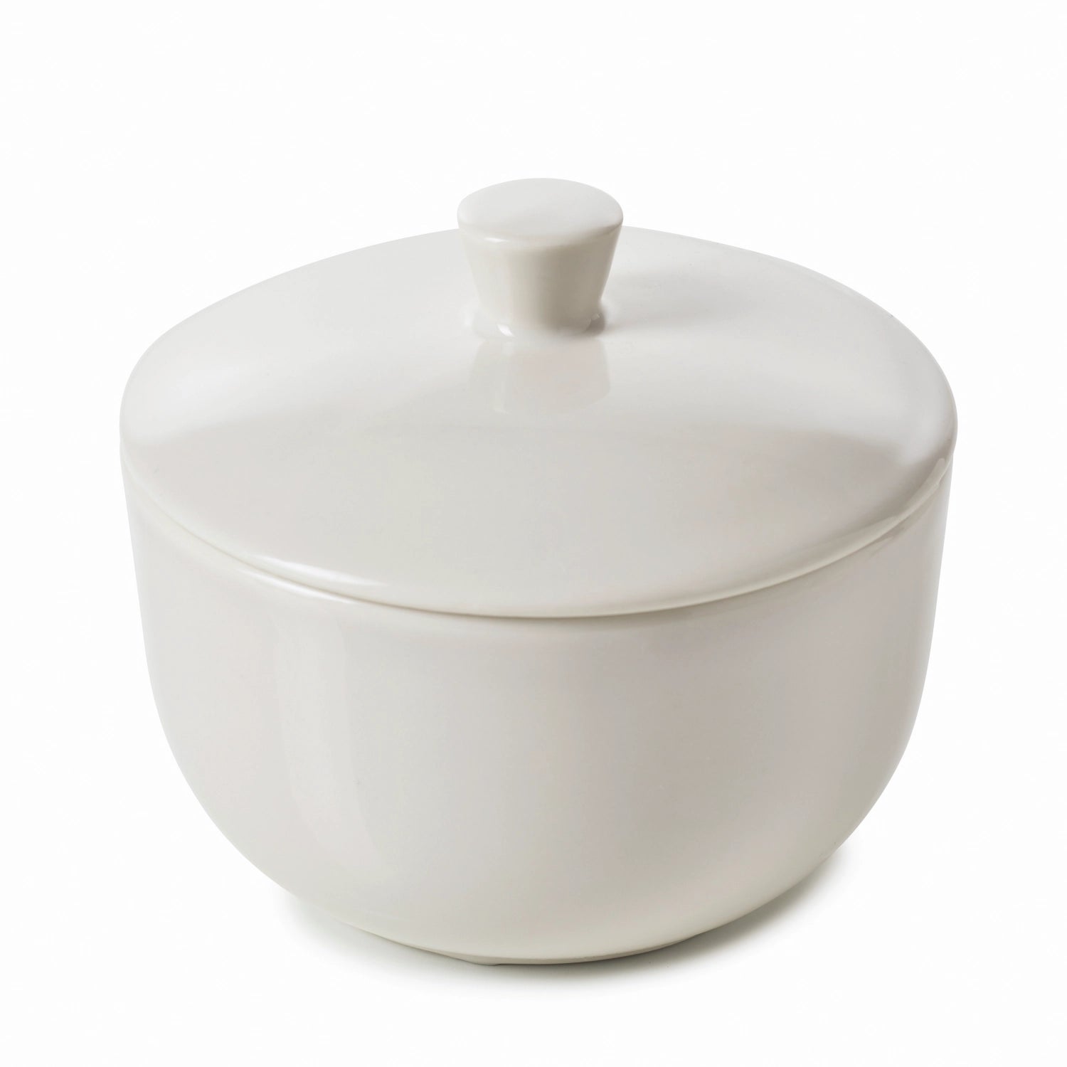 Madeleine Sugar può d9cm H7,4 cm 15cl alabastro bianco