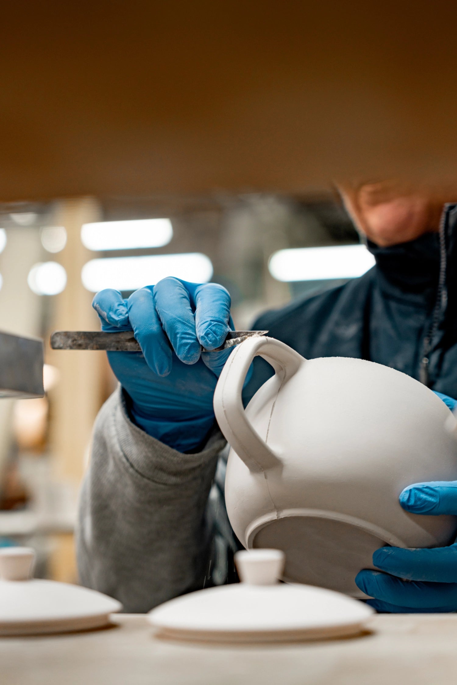 Madeleine Teetasse m. SUD D16CM H9CM 20cl Alab. bianco