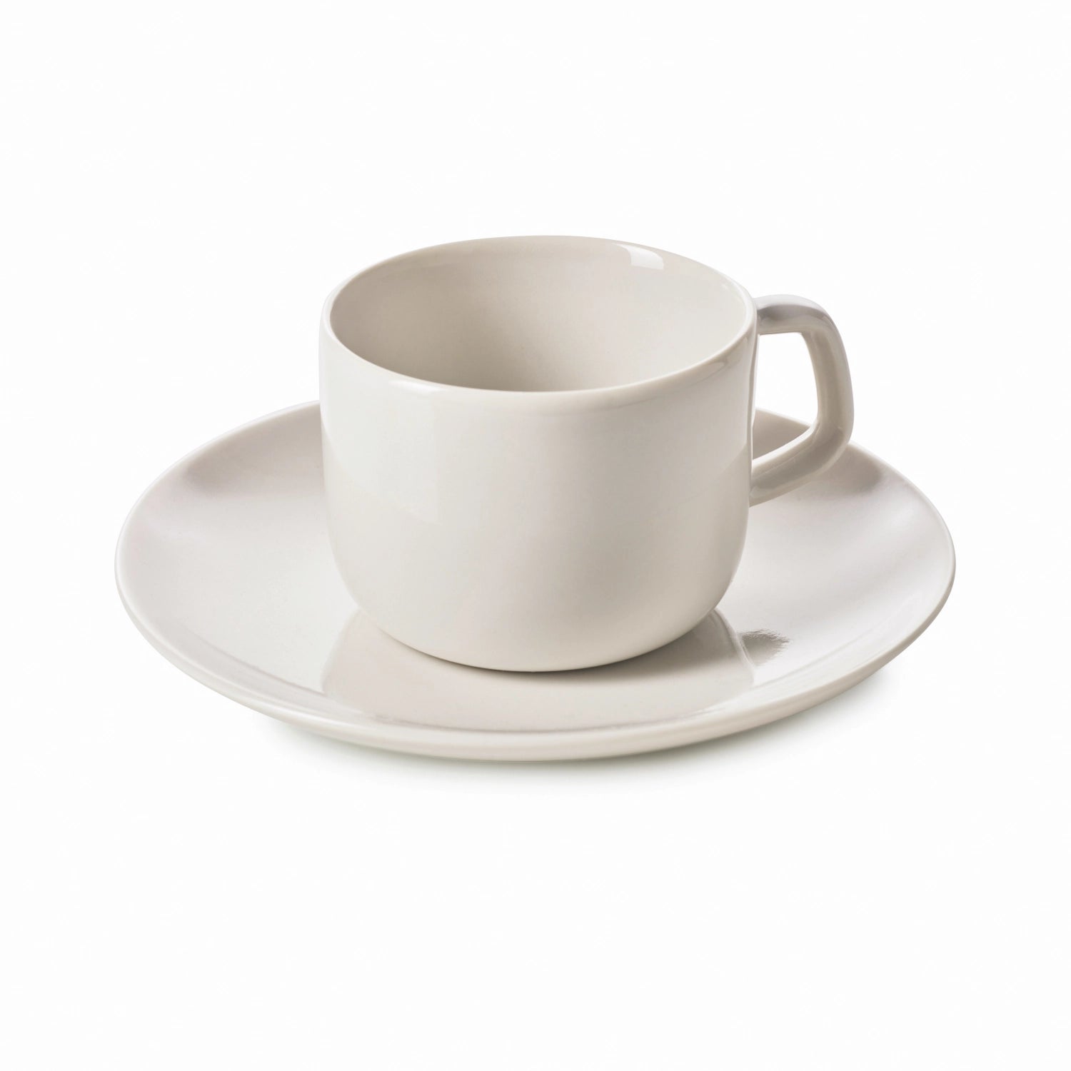 Madeleine Espressotasse m. Sotto. D13CM H7CM 8CL ALAB. Bianco