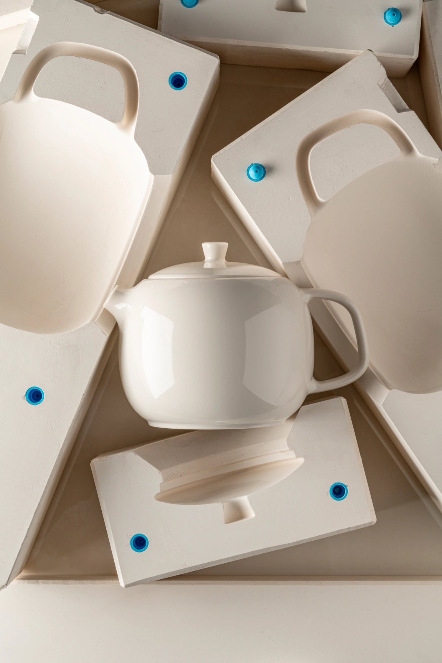 Tasse à expresso Madeleine avec socle. D13cm H7cm 8cl Alab. Blanc