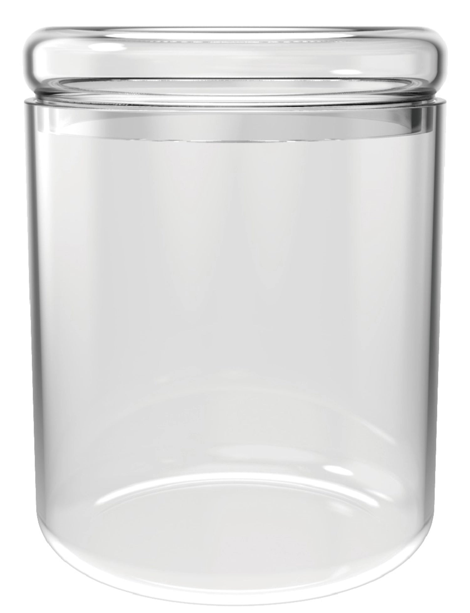 Vorratsglas transparent 500ml in Transparent präsentiert im Onlineshop von KAQTU Design AG. Aufbewahrungsbehälter ist von Nuts Innovations