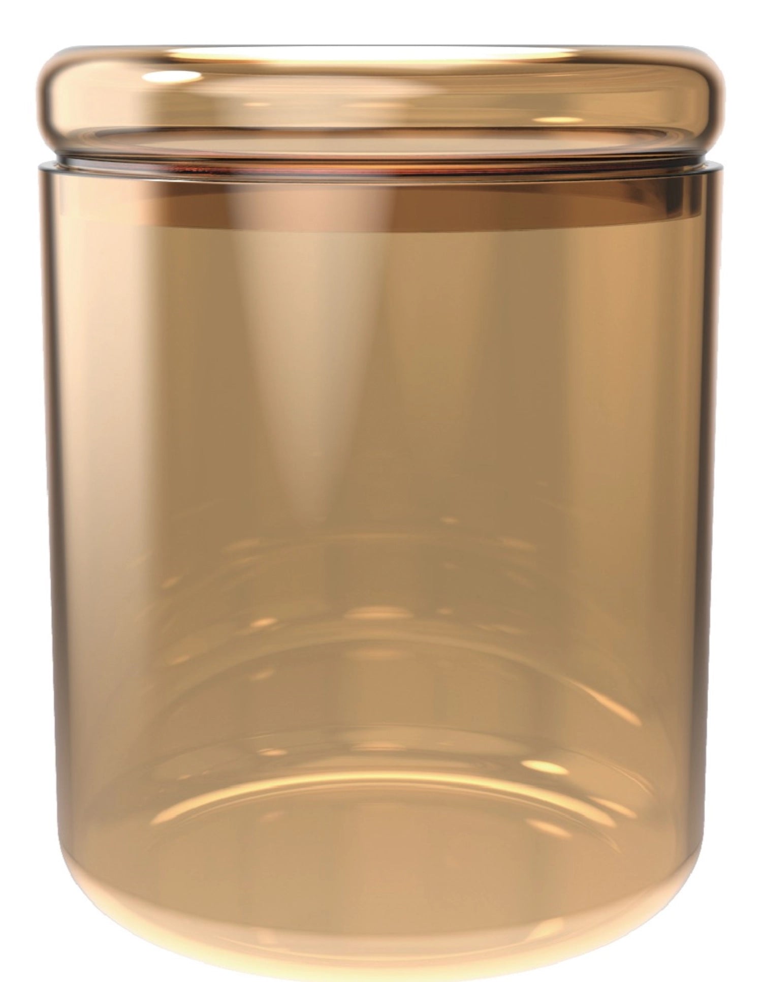 Vorratsglas gold 500ml in Gold präsentiert im Onlineshop von KAQTU Design AG. Aufbewahrungsbehälter ist von Nuts Innovations