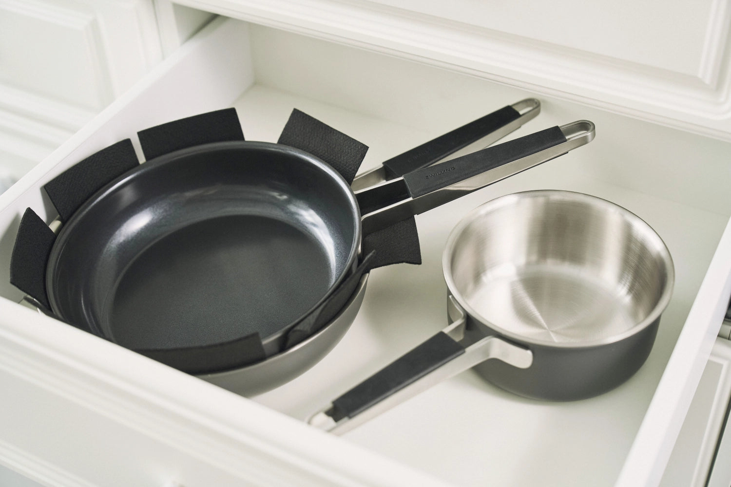 Padella pura frittura 28 cm grigio