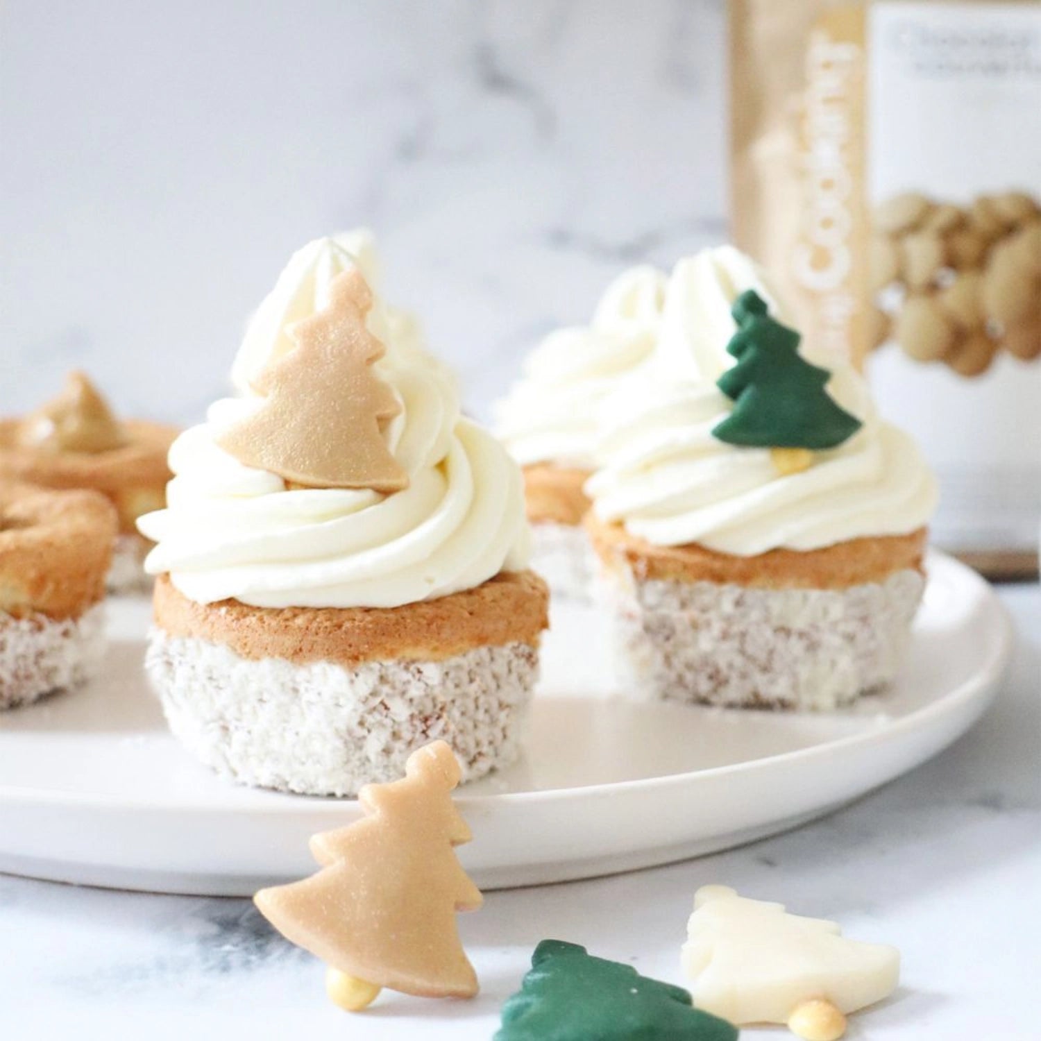 Décoration sapin de Noël en pâte d'amande 22g