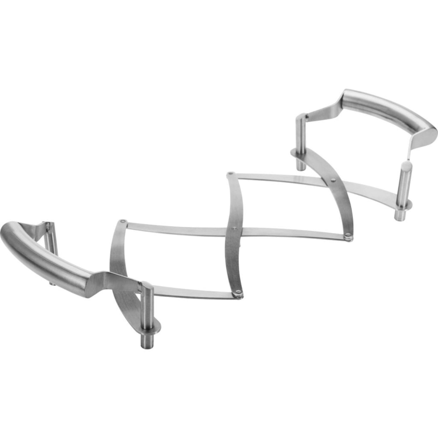 Flexi Untersetzer variabel ausziehbar 18-42cm in Silber präsentiert im Onlineshop von KAQTU Design AG. Kochbesteck ist von Westmark