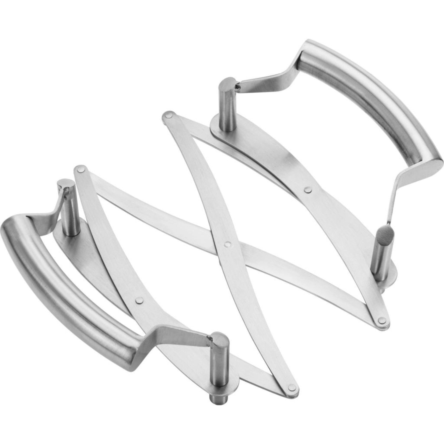 Flexi Untersetzer variabel ausziehbar 18-42cm in Silber präsentiert im Onlineshop von KAQTU Design AG. Kochbesteck ist von Westmark