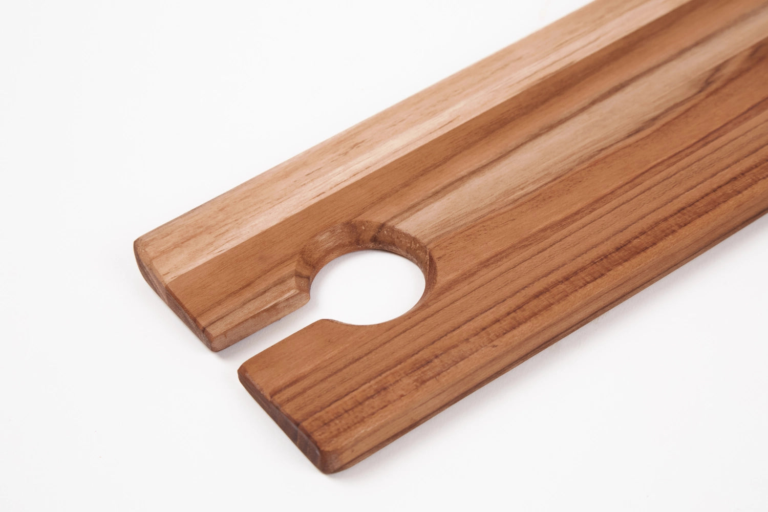 4er Set Bistro Cateringplatte für Weinglas und Canapes in Braun präsentiert im Onlineshop von KAQTU Design AG. Tablett ist von Teak Haus