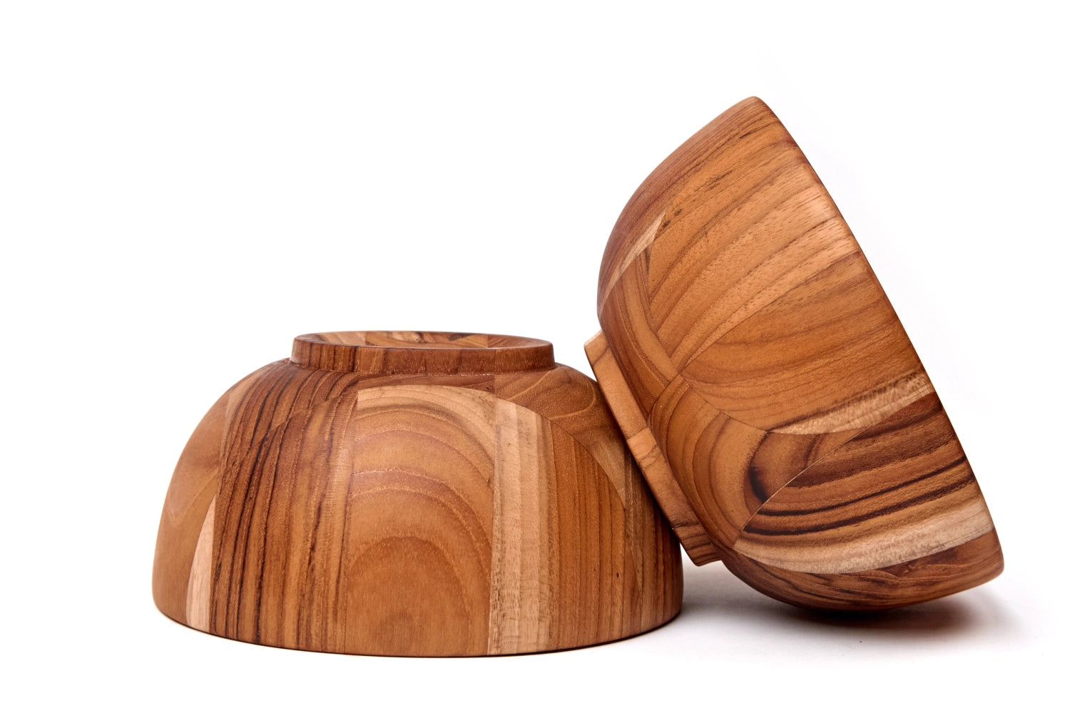 4er Set Moon Schale D15cm H7cm in Braun präsentiert im Onlineshop von KAQTU Design AG. Schale ist von Teak Haus