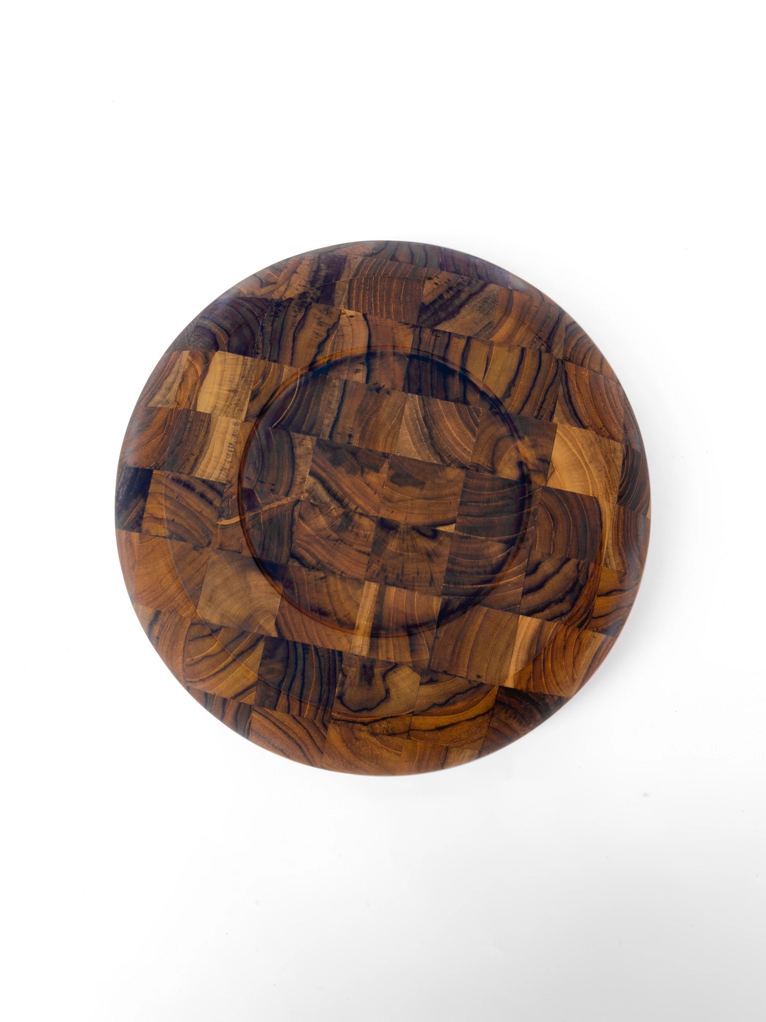 Moon Salatschale D35cm H15cm in Braun präsentiert im Onlineshop von KAQTU Design AG. Schale ist von Teak Haus