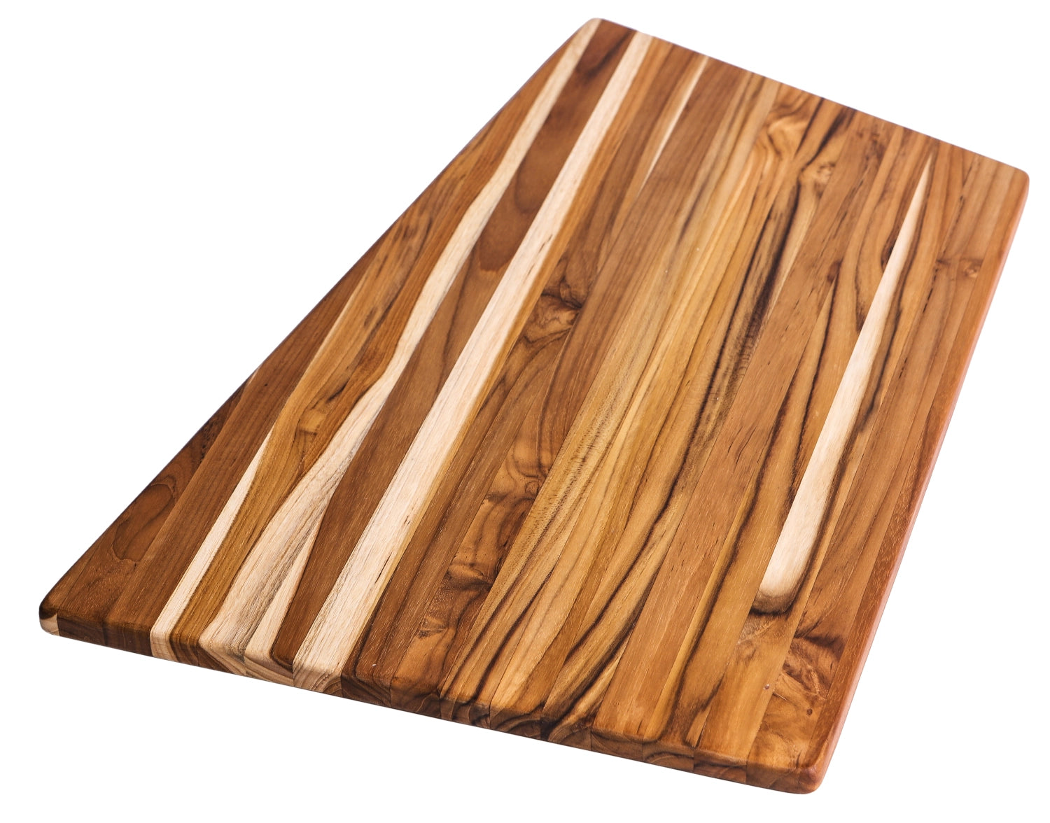 Geo Schneidbrett Trapez L 48x32x1.5cm in Braun präsentiert im Onlineshop von KAQTU Design AG. Schneidbrett ist von Teak Haus