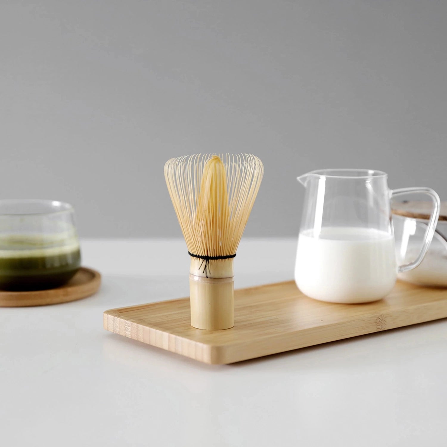 Matcha-Besen Bambus in Beige präsentiert im Onlineshop von KAQTU Design AG. Krug ist von Viva