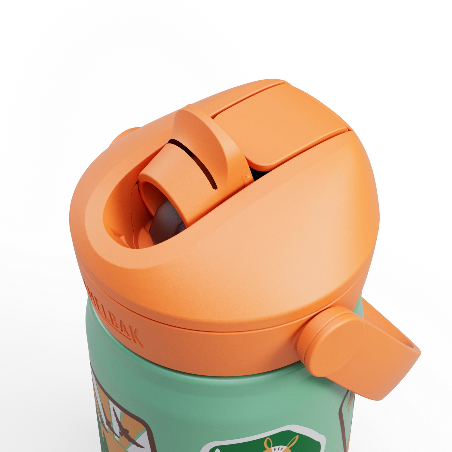 Thrive Flip Straw Kids VSS 0.35l camp badges