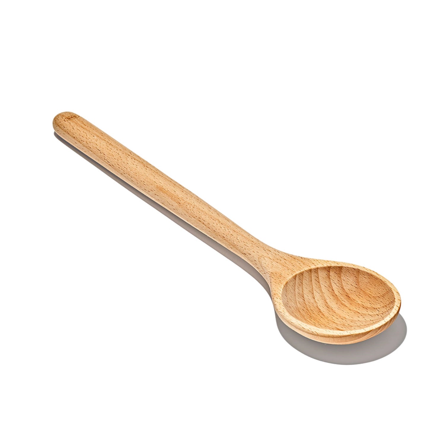 Elegantes 2-teiliges Salatservier-Set aus hochwertigem Holz von OXO, ideal für das Anrichten und Servieren von frischen Salaten.
