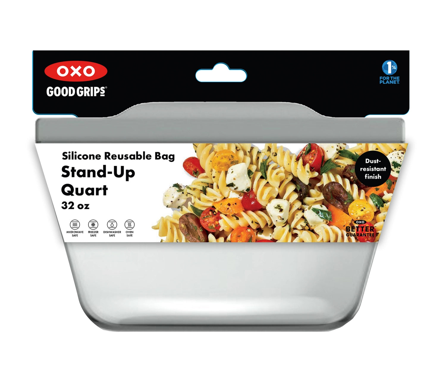 Good Grips Storage Bag 946ml Stand Up Silicone