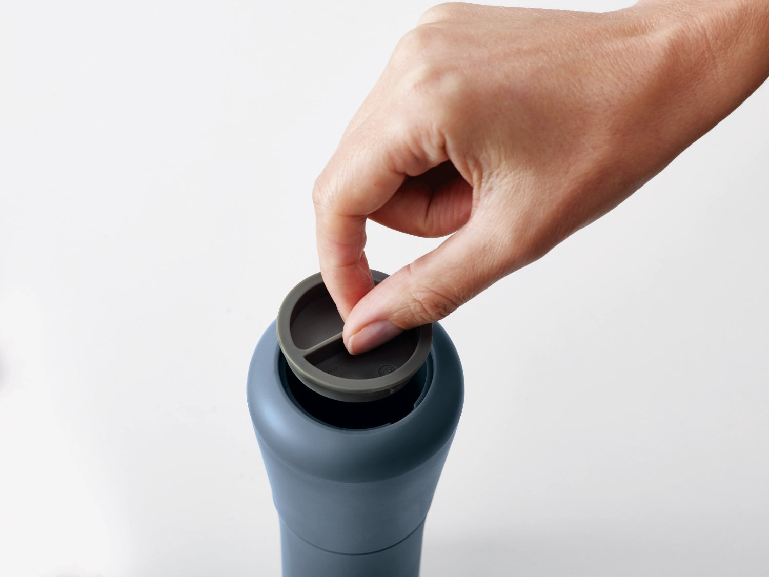 2er Set Milltop Salz- und Pfeffermühle  H16.9cm D7cm sky