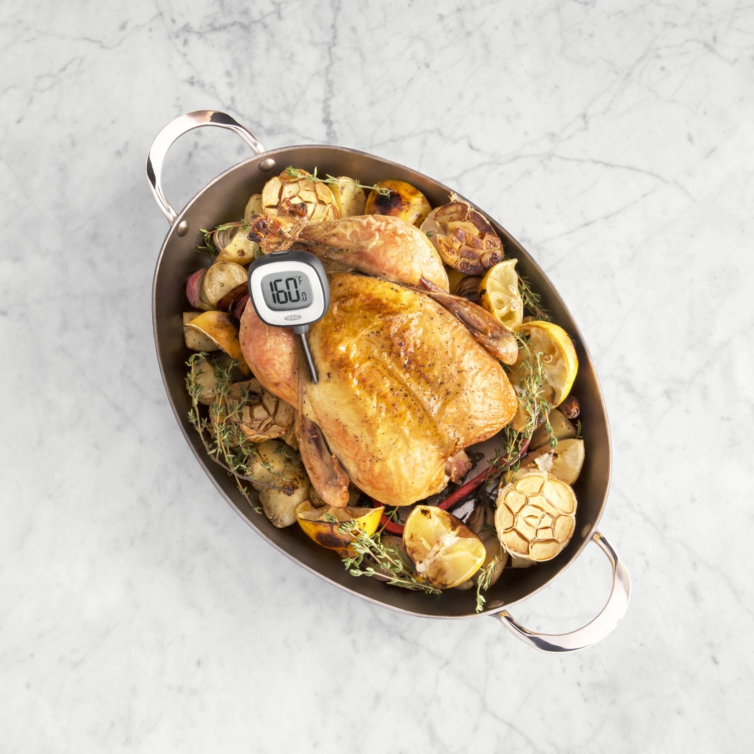 Buone impugnature Grill/forno del termometro digitale fino a 90 ° C