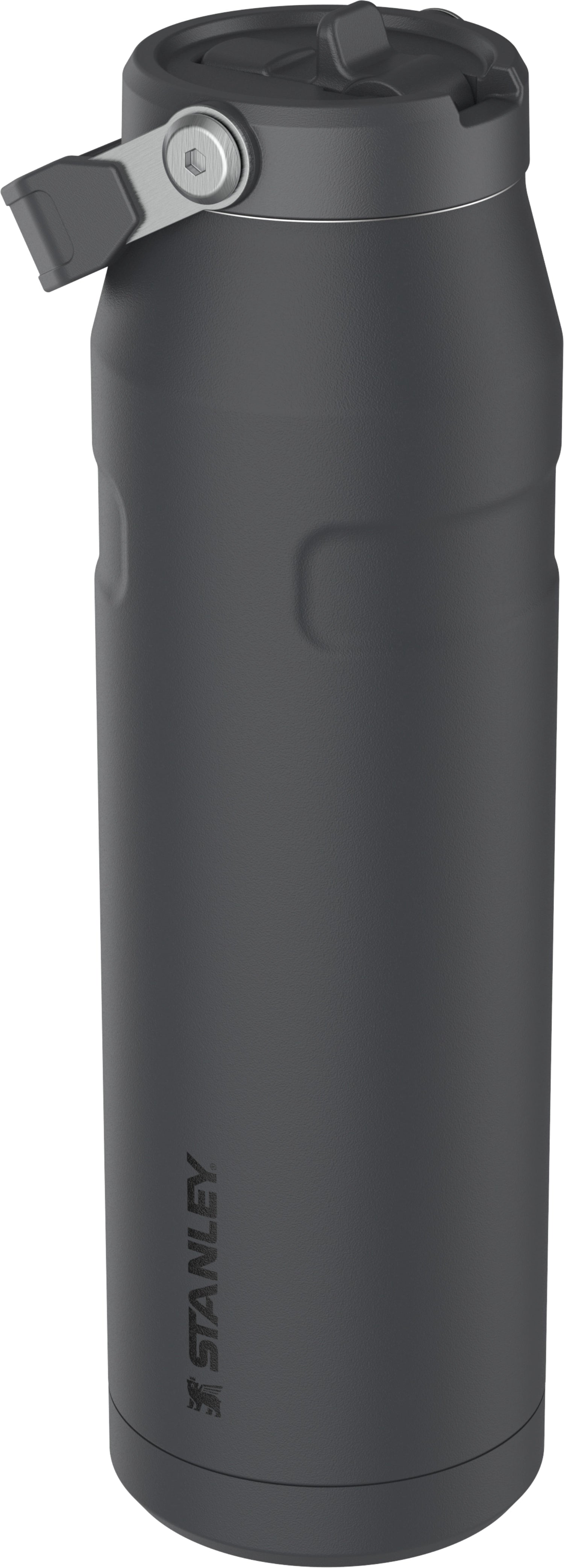 IceFlow Flip Straw Flasche 1.06l black 2.0 in Schwarz präsentiert im Onlineshop von KAQTU Design AG. Trinkflaschen ist von Stanley