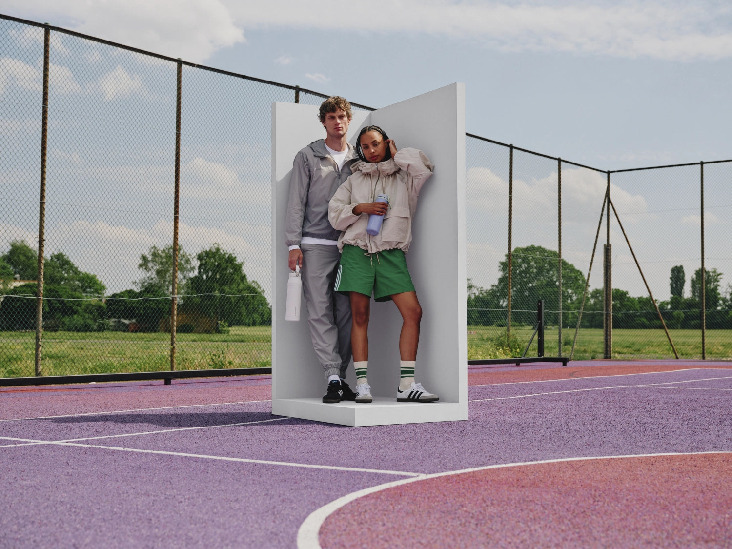 IceFlow Twist Flip Flasche 0.47l frost in Weiss präsentiert im Onlineshop von KAQTU Design AG. Trinkflaschen ist von Stanley