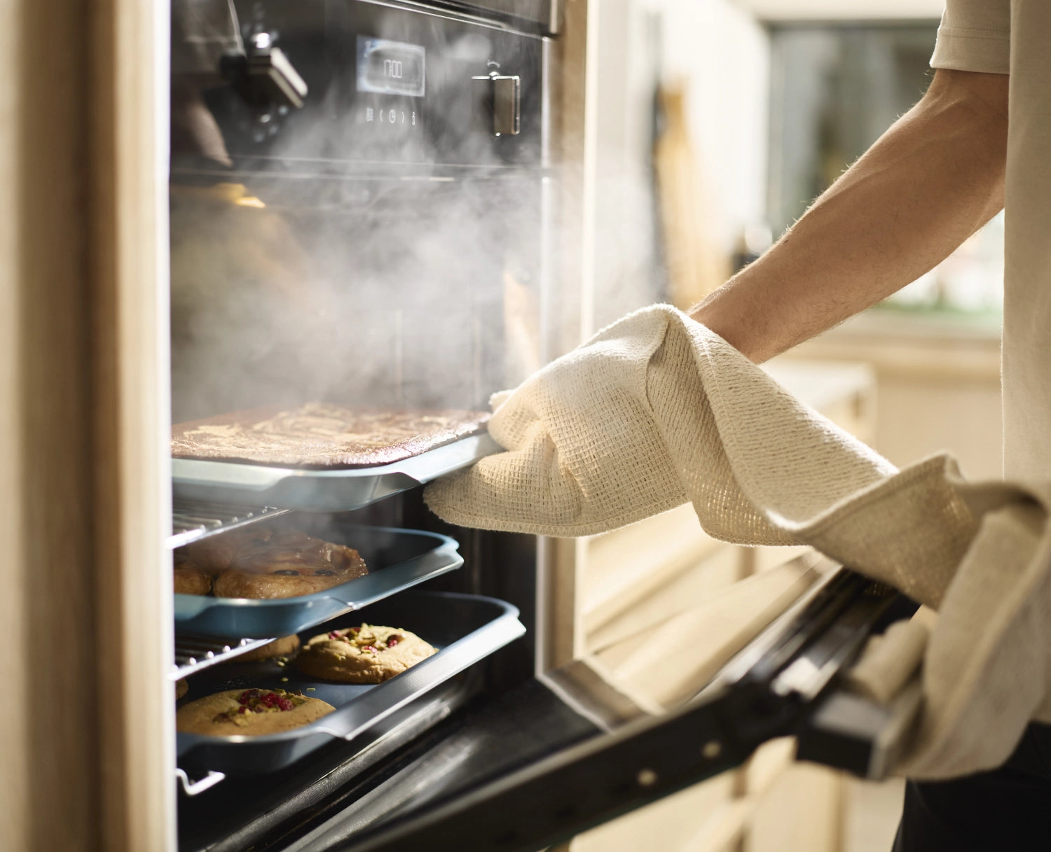 Nest Bake Baking pan L 30x40cm H3cm non -stick -coated