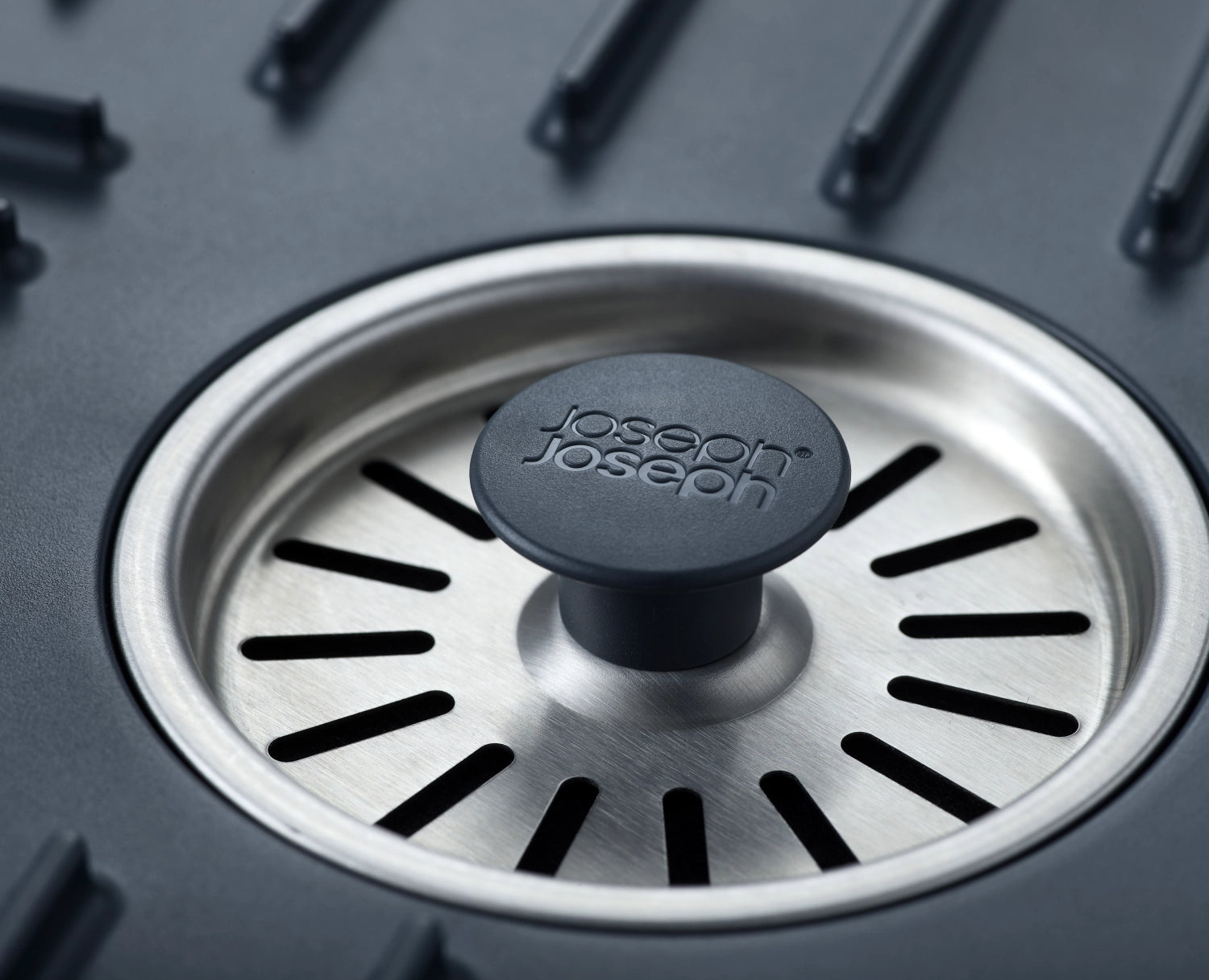 SinkShield Abtropfmatte mit Abfluss L 30x40cm ABS