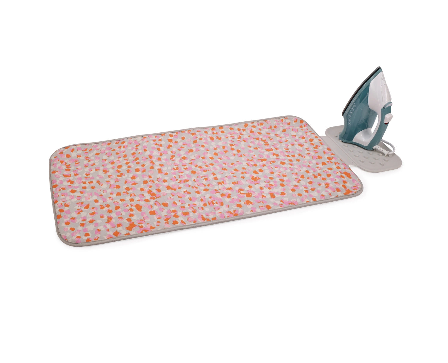 Tapis de repassage pliable L90cm l47cm fleur de pêcher