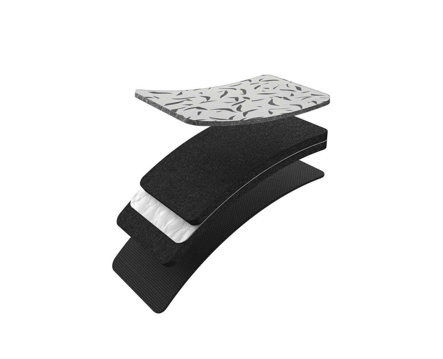 Tapis de repassage pliable Swift L90 cm l47 cm écru scatter