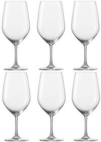 Set 6 bicchieri Vina/Forte 130 bordolesi 640ml