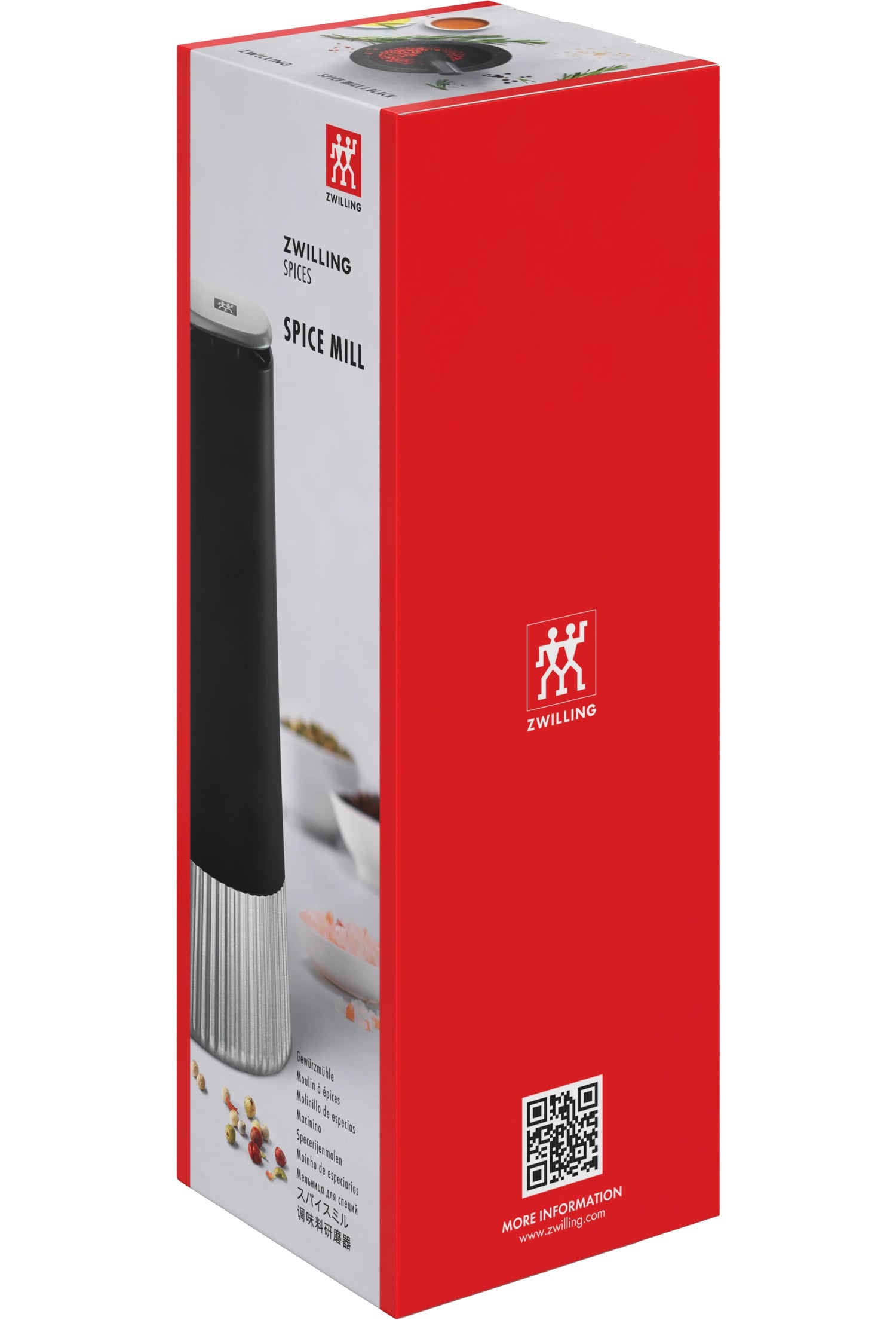 Pro Gewürzmühle 19cm Ivory White