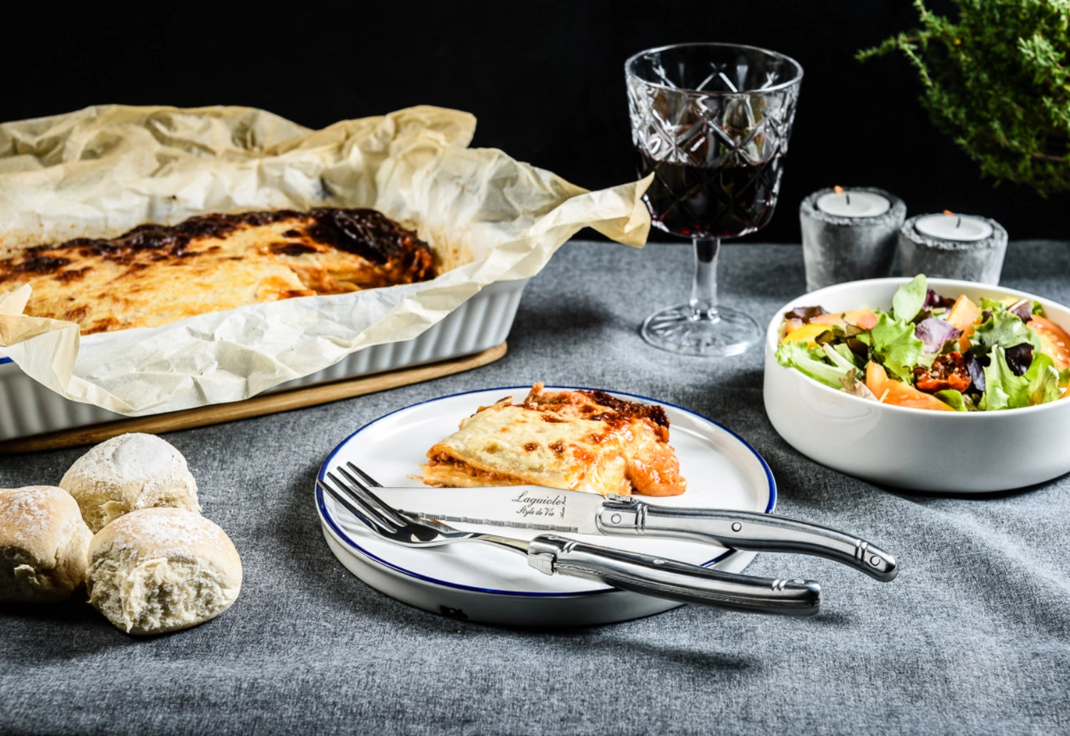 Laguiole Premium Line steak knife stainless steel 1.8mm