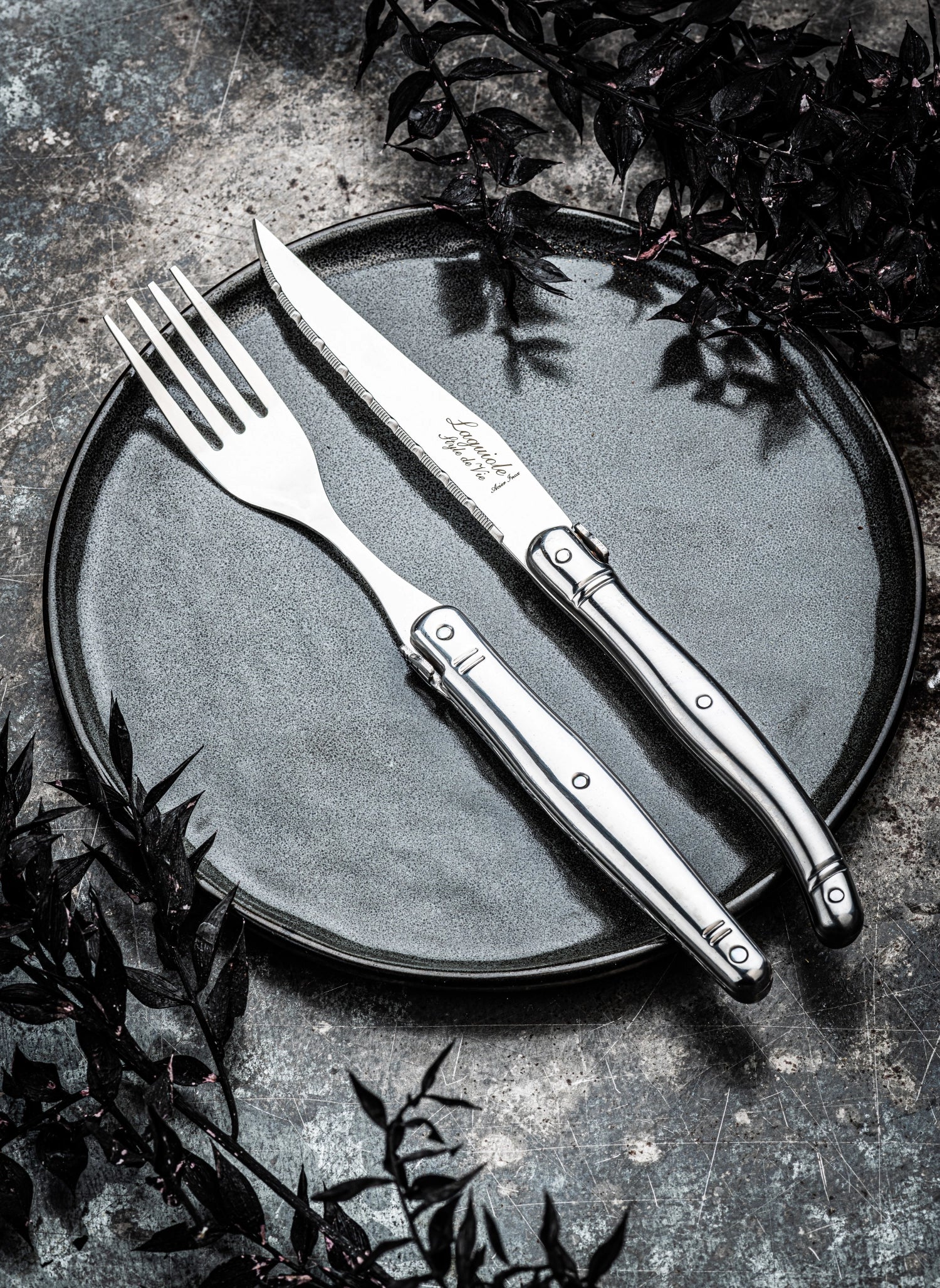 Laguiole Premium Line steak knife stainless steel 1.8mm