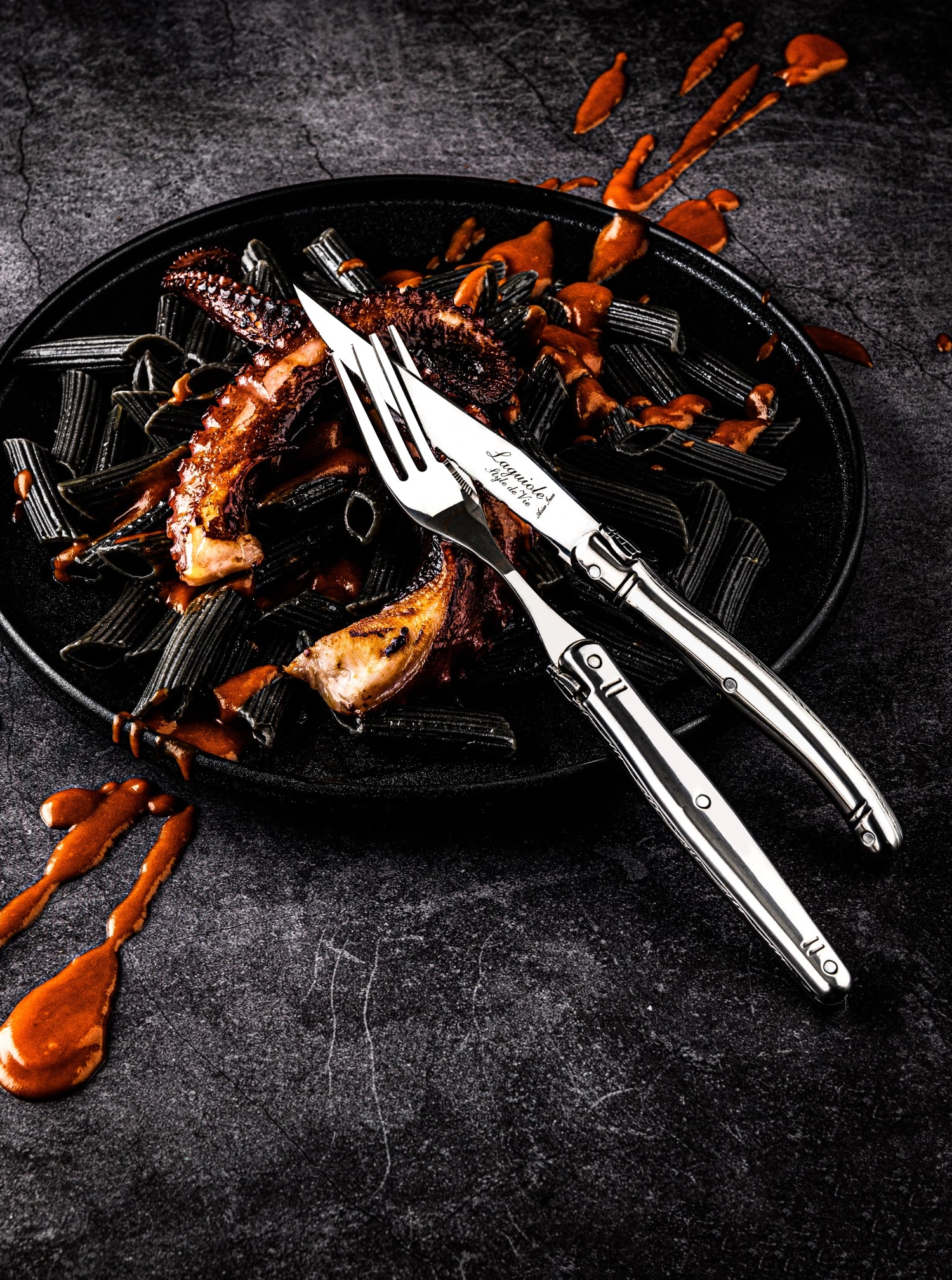 Laguiole Premium Line steak knife stainless steel 1.8mm