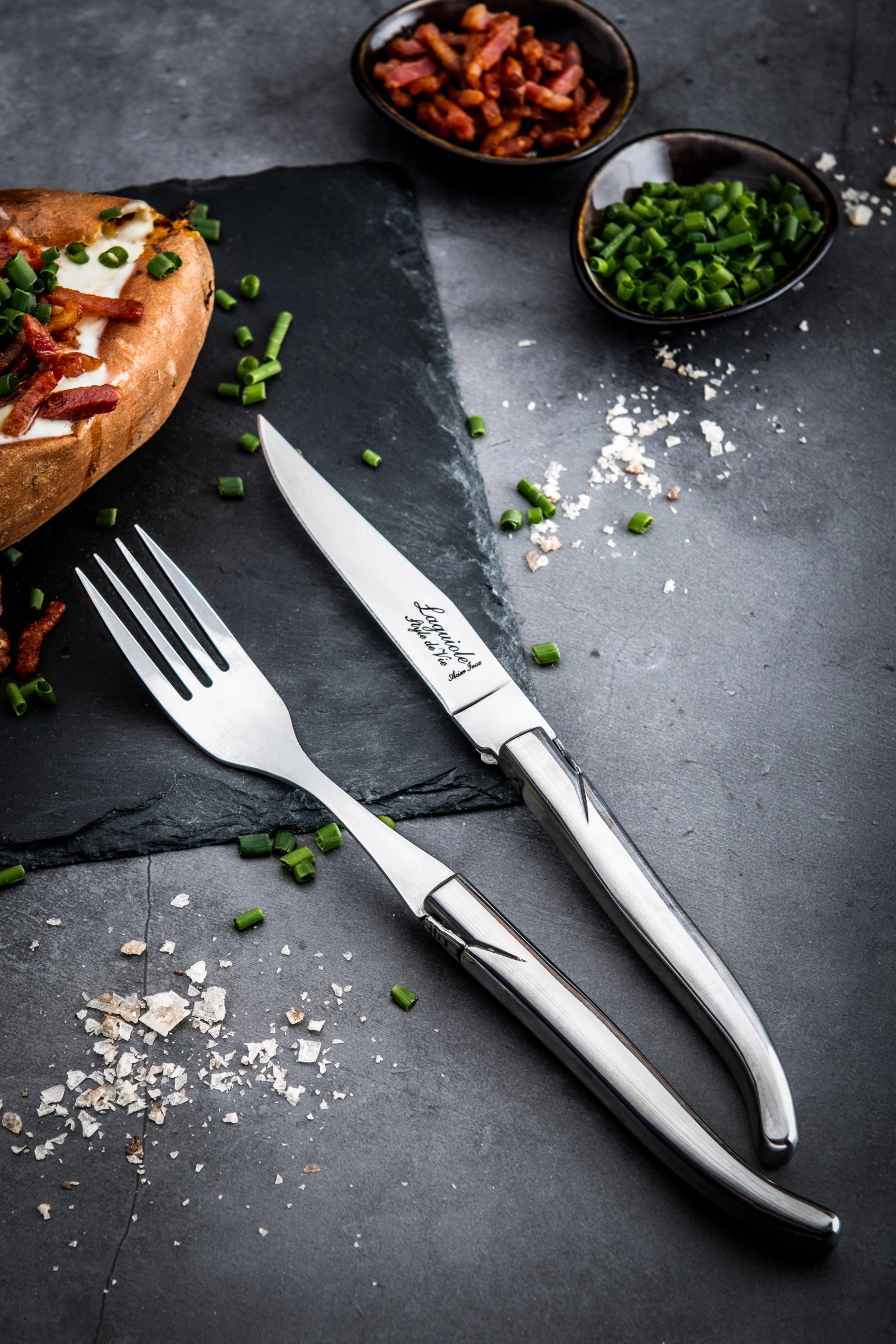Laguiole Luxury Line steak knife stainless steel