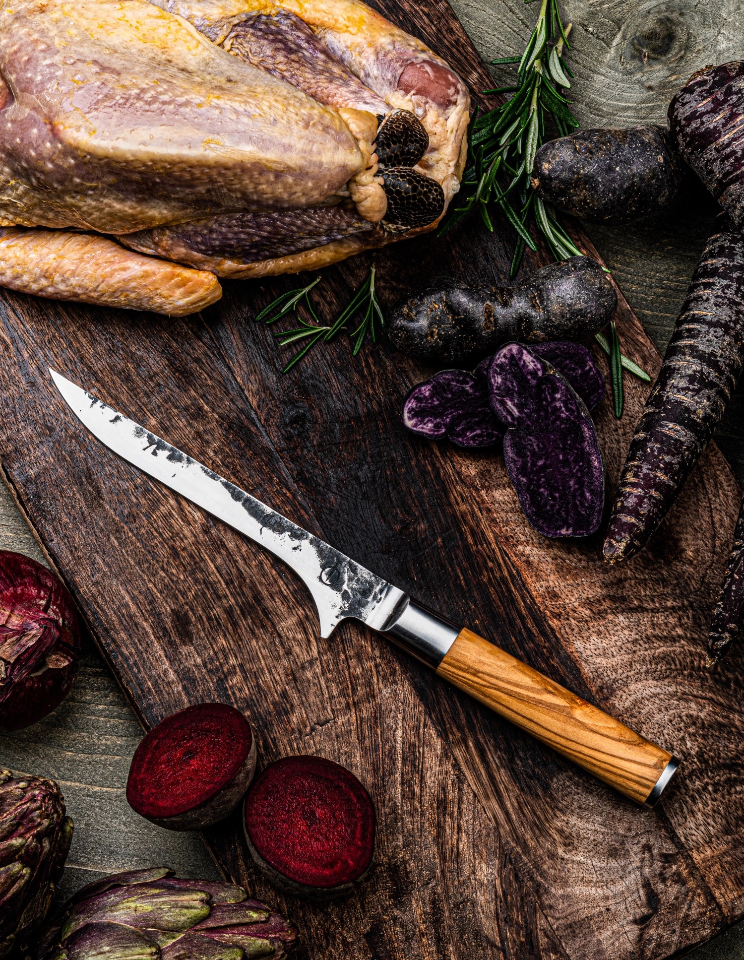 Coltello per mandorle olive 15 cm