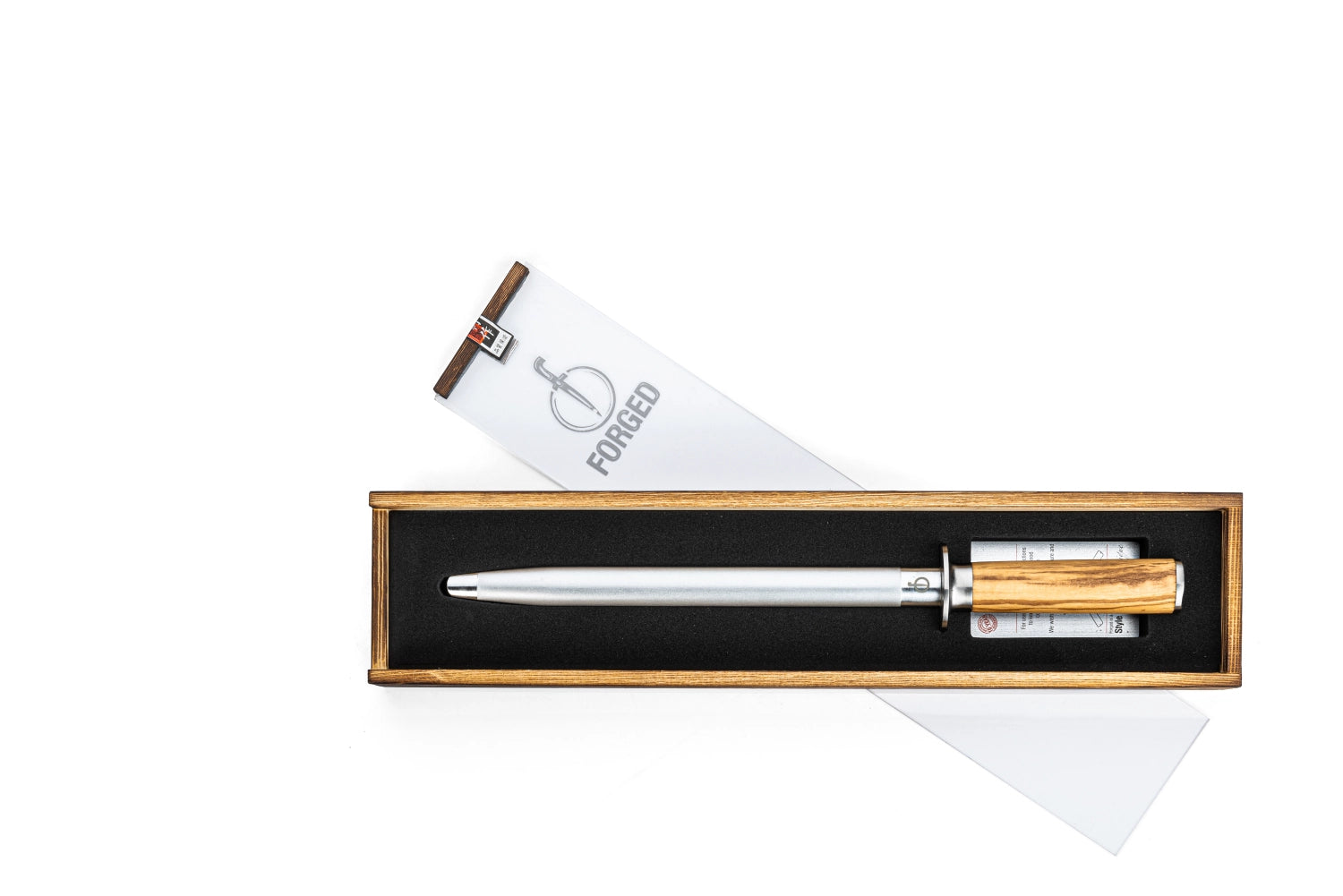 Olive knife -sharp diamond Wetzstahl 25cm