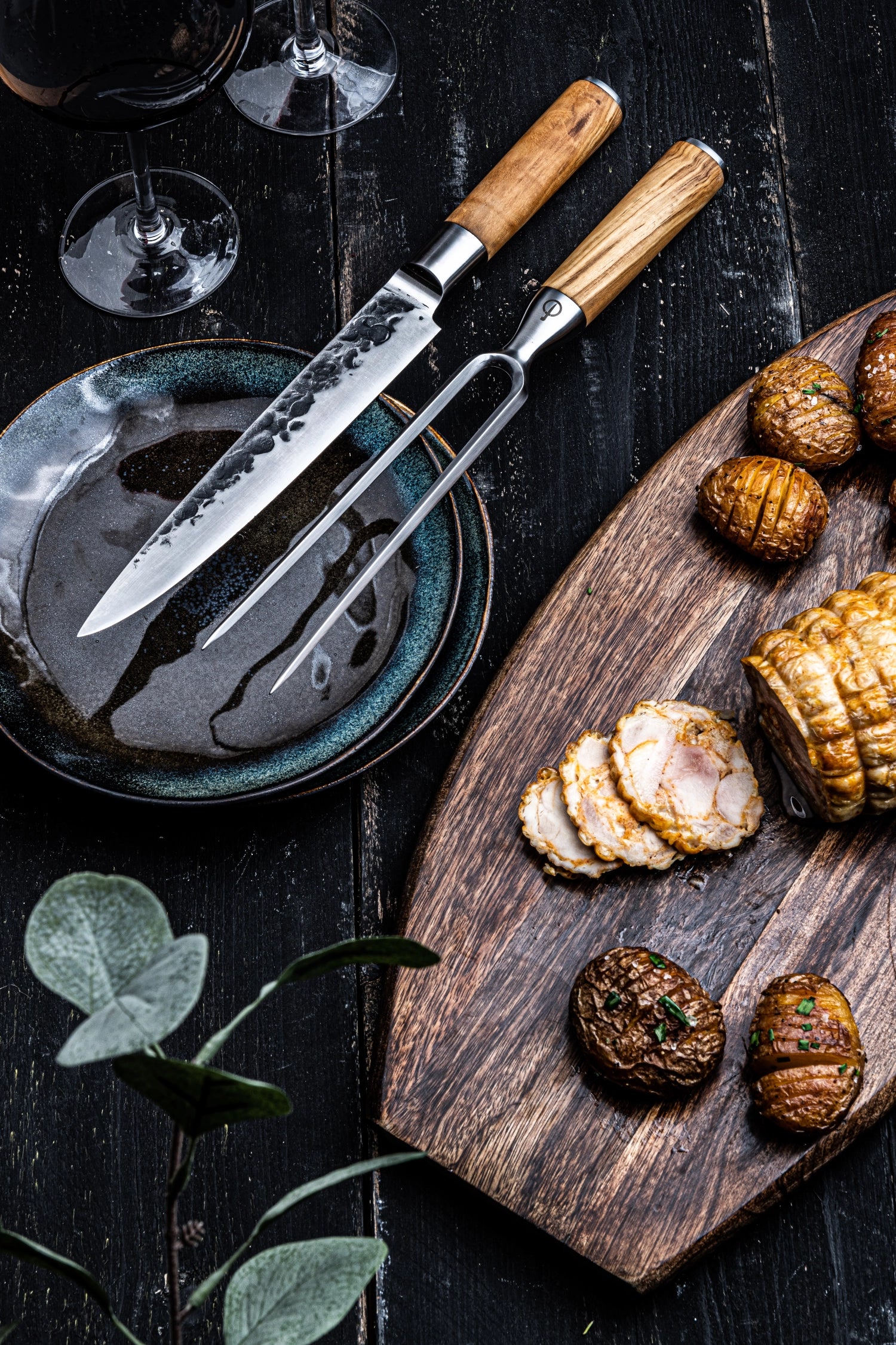 Olive tranchier fork