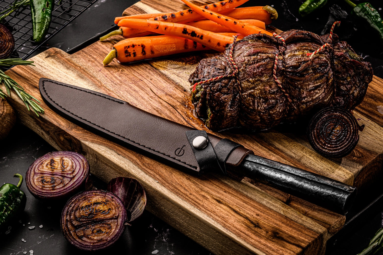 Lederetui Fleischmesser