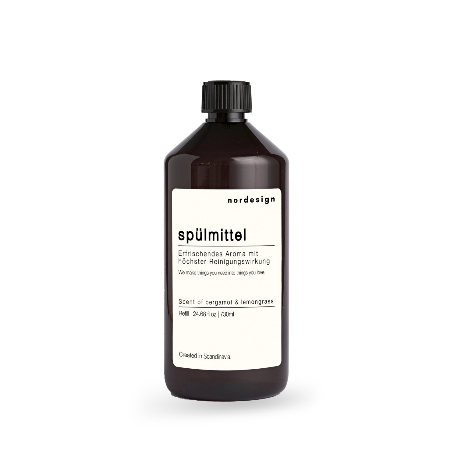 Nachfüllflasche Spülmittel 730ml bergamot & lemongrass