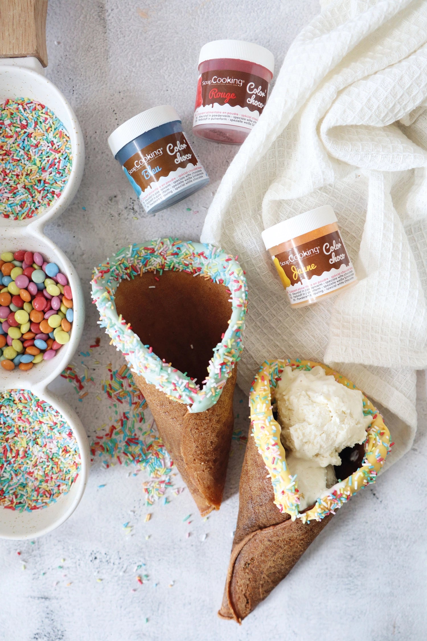 Ready mix for chocolate wafers/cornet 260g