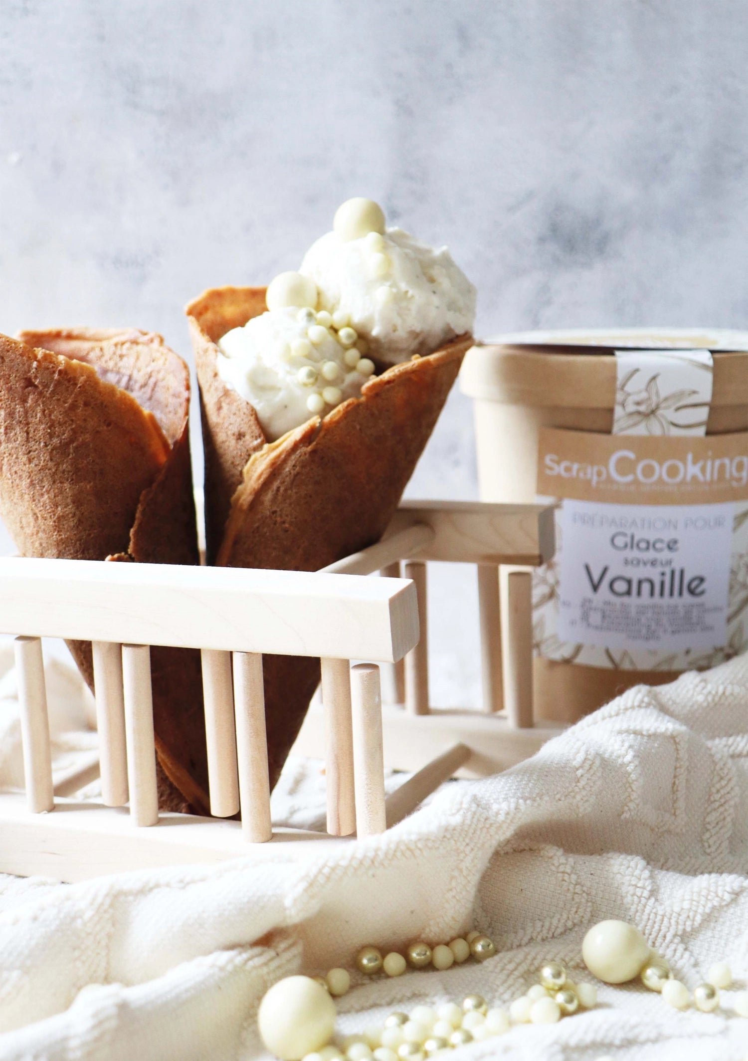 Ready mix for vanilla ice cream 145g